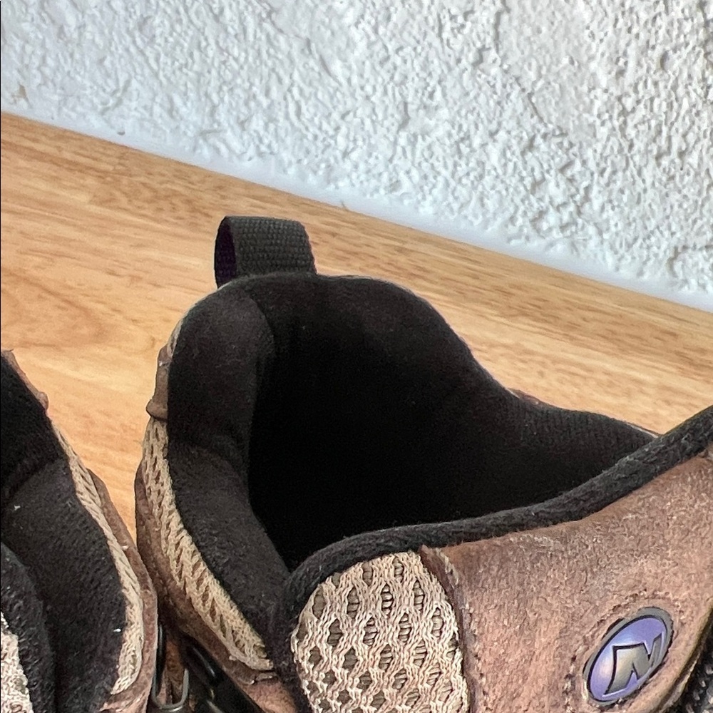 Merrell Brown and Purple Athletic Hiking Shoes - Picture 16 of 16